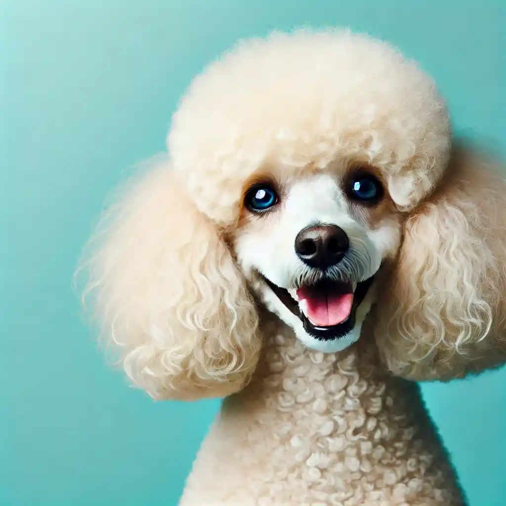 bano-peluqueria-canina-perro-raza-Poodle-Caniche fotografía profesional perro feliz peluqueria canina raza Poodle Caniche